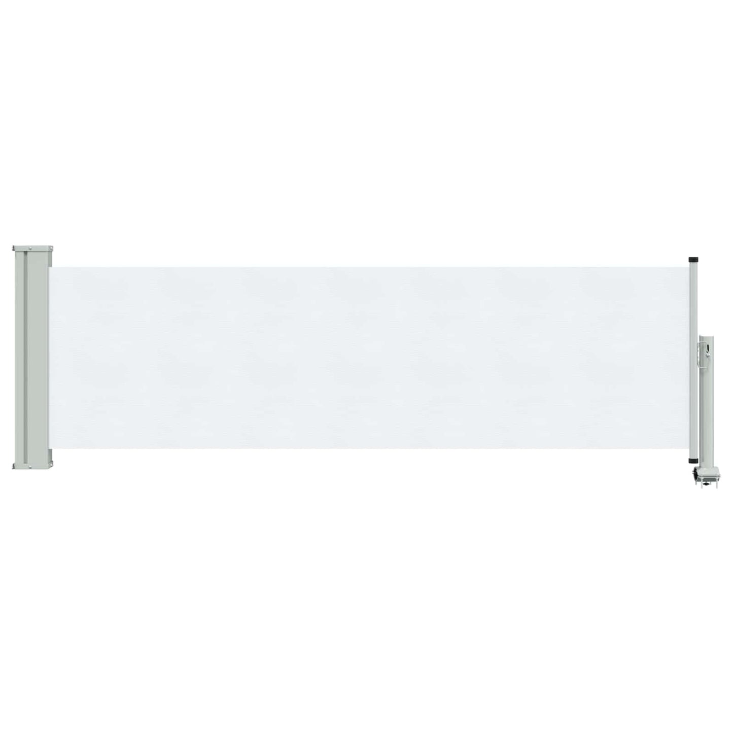Side Markise 60 x 300 cm Rektangulær Hvit