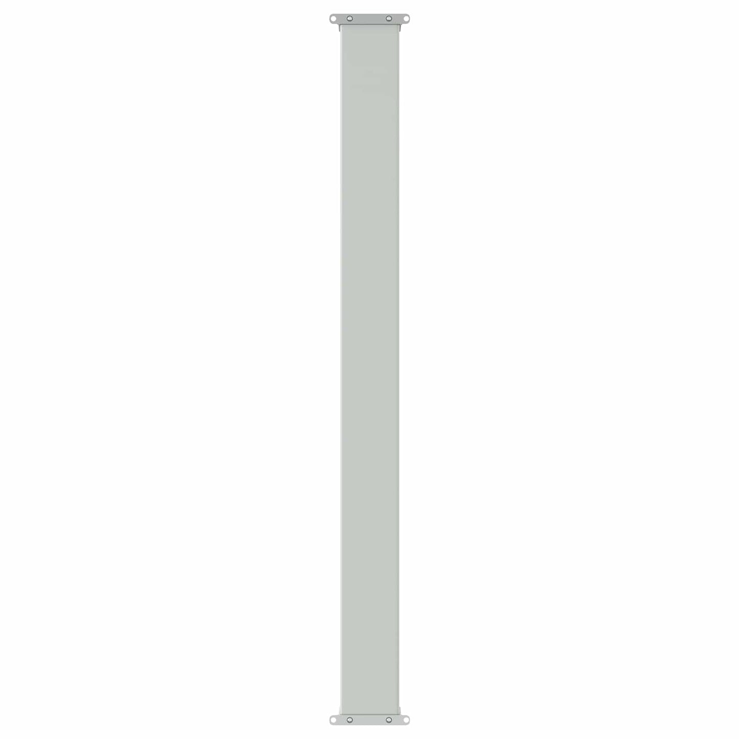 Utklappbart side markise Antrasitt 500 x 100 cm Polyester