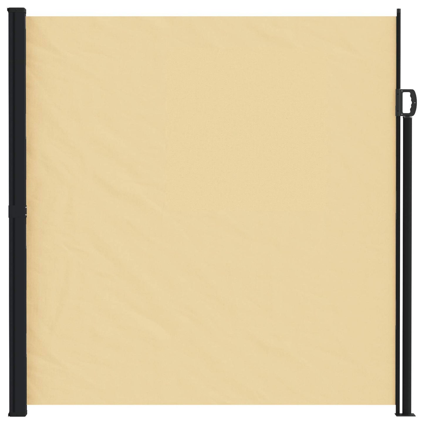 Utklappbart side markise sand 300 x 200 cm Polyester