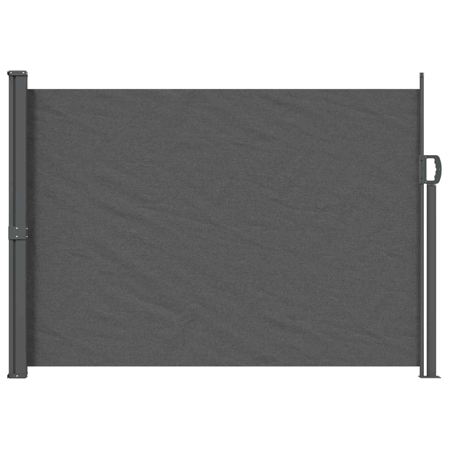 Utklappbart side markise 140 x 300 cm 100% polyester jern stål