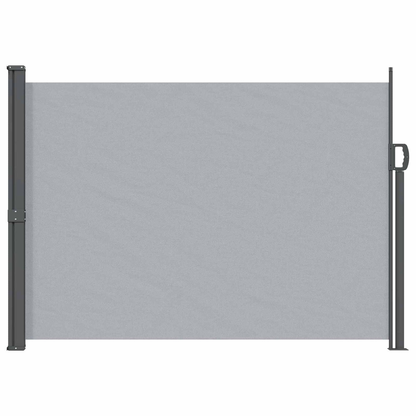 Utklappbart side markise 160 x 300 cm 100% polyester jern stål