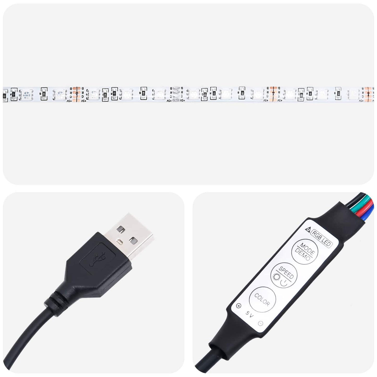 Lagringshodegavl med LED Gammelt tre 160 cm Konstruert tre