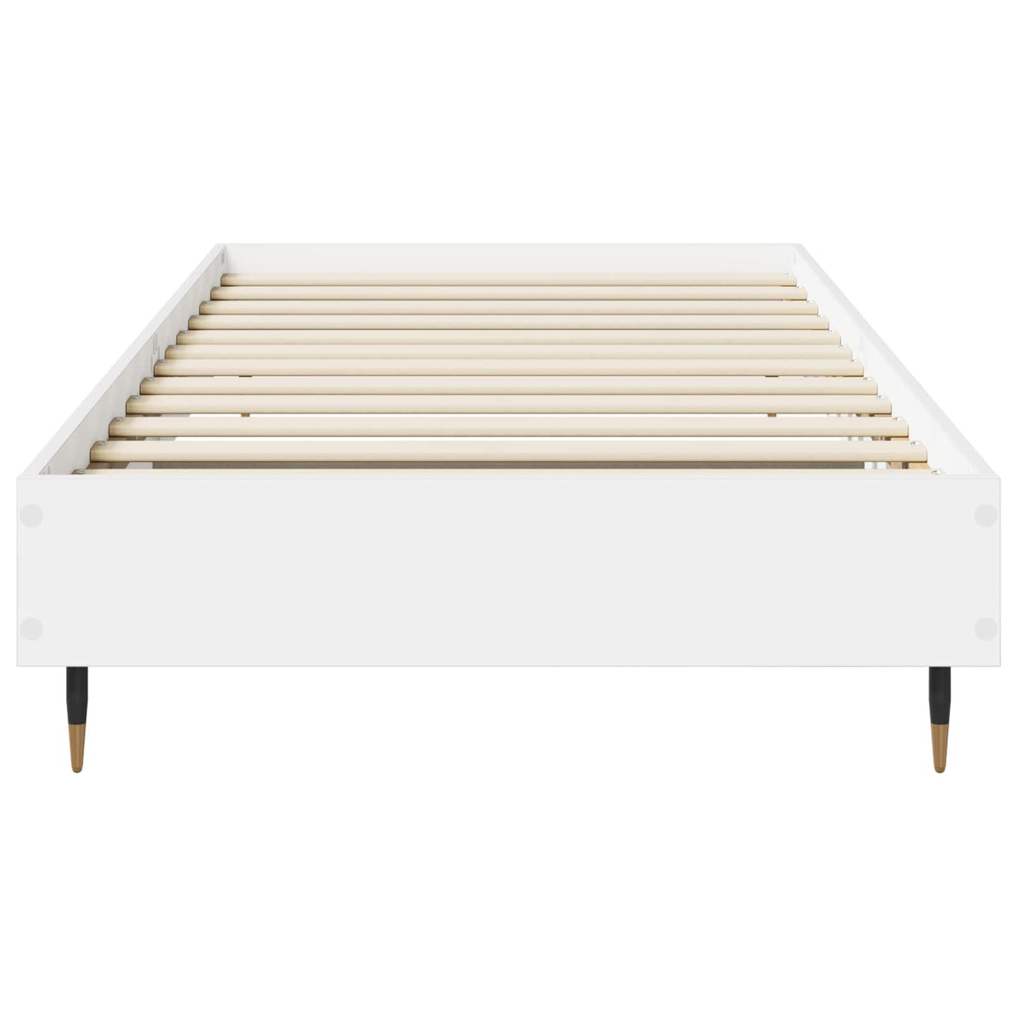 Sengestamme Hvit 80 x 200 cm Konstruert tre