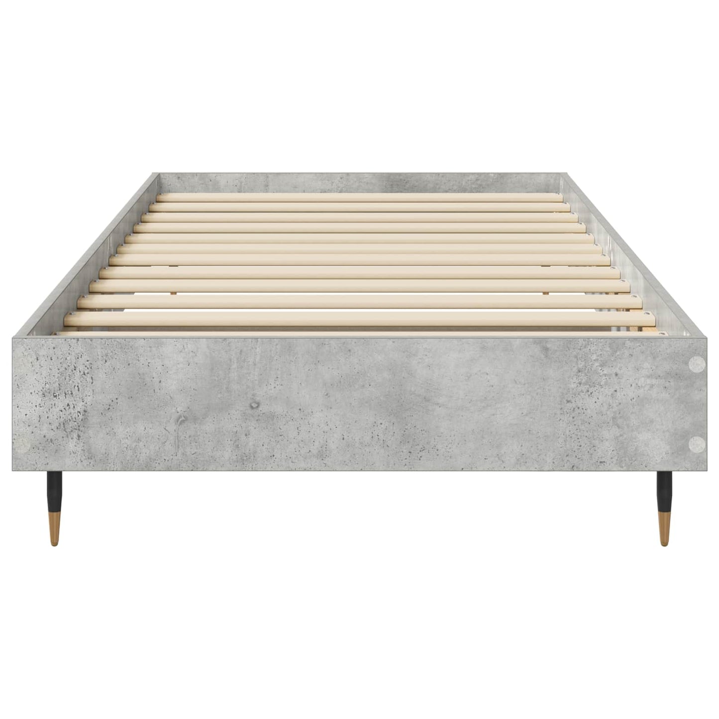 Sengestamme Betonggrå 80 x 200 cm Konstruert tre