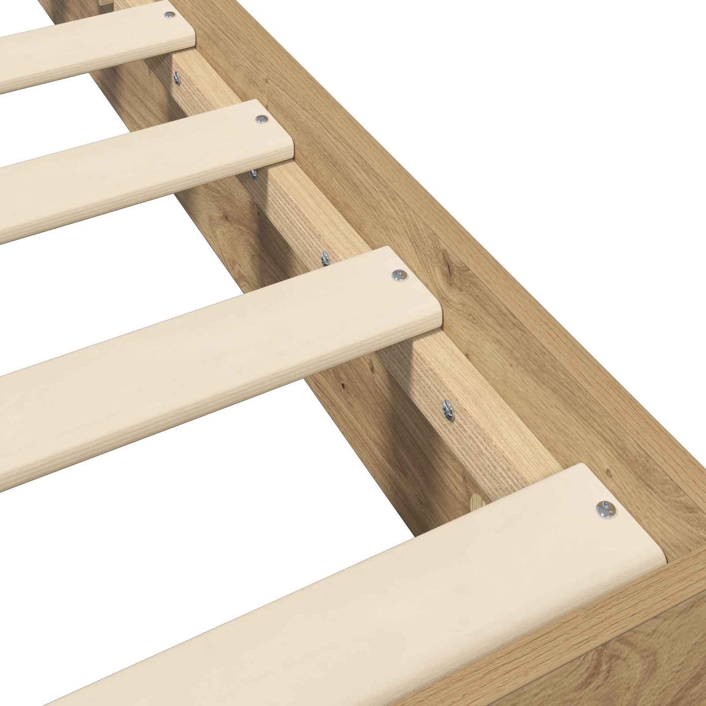 Gulvsengramme Artisan eik 80 x 200 cm Konstruert tre