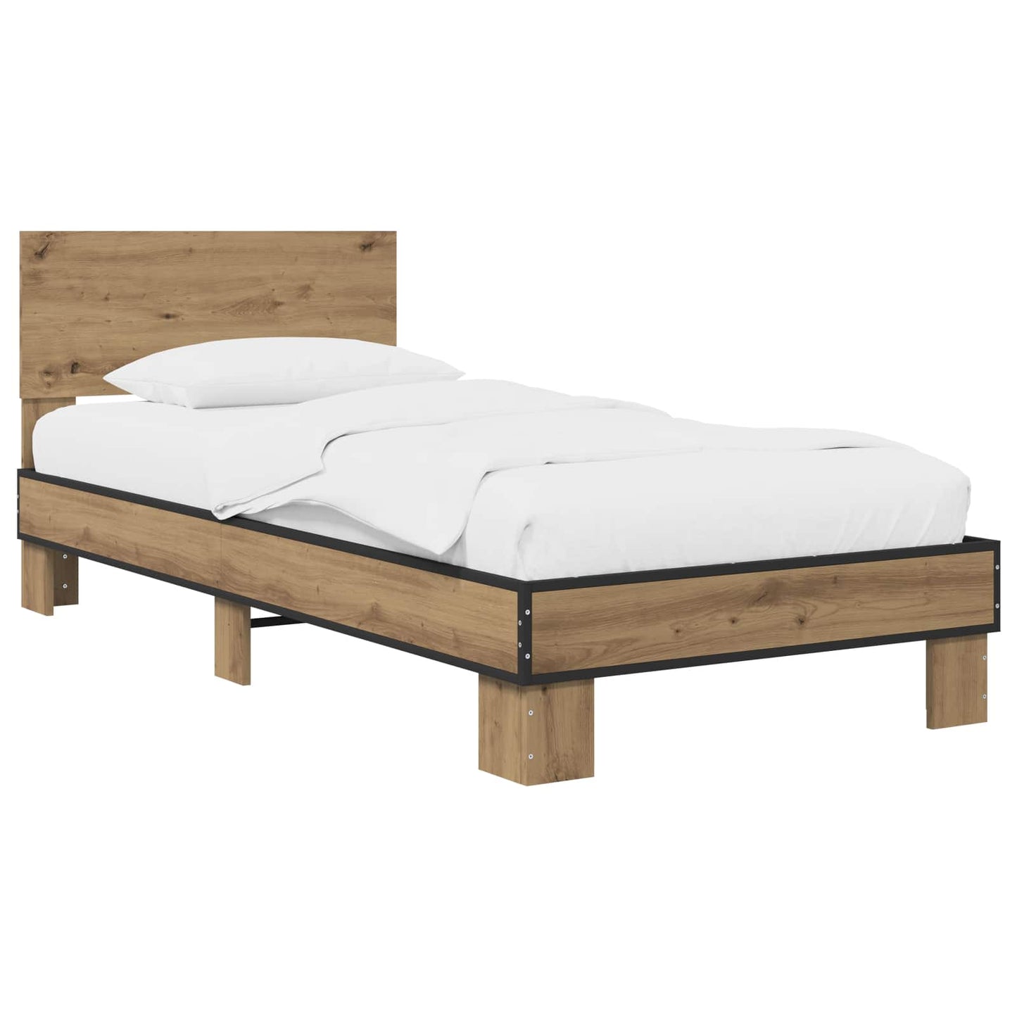 Sengestamme med hodegatt Artisan eik 80 x 200 cm Konstruert tre
