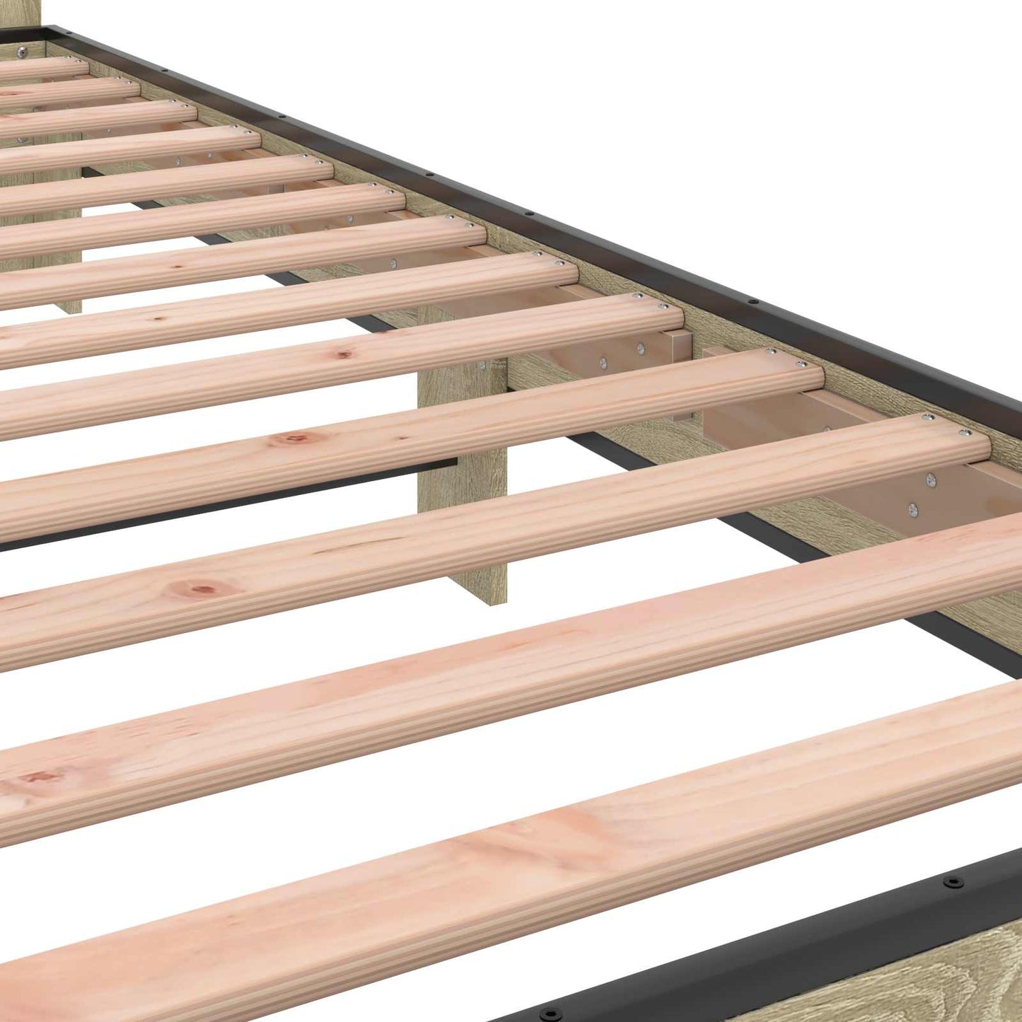 Sengestamme med hodegatt Sonoma eik 80 x 200 cm Konstruert tre