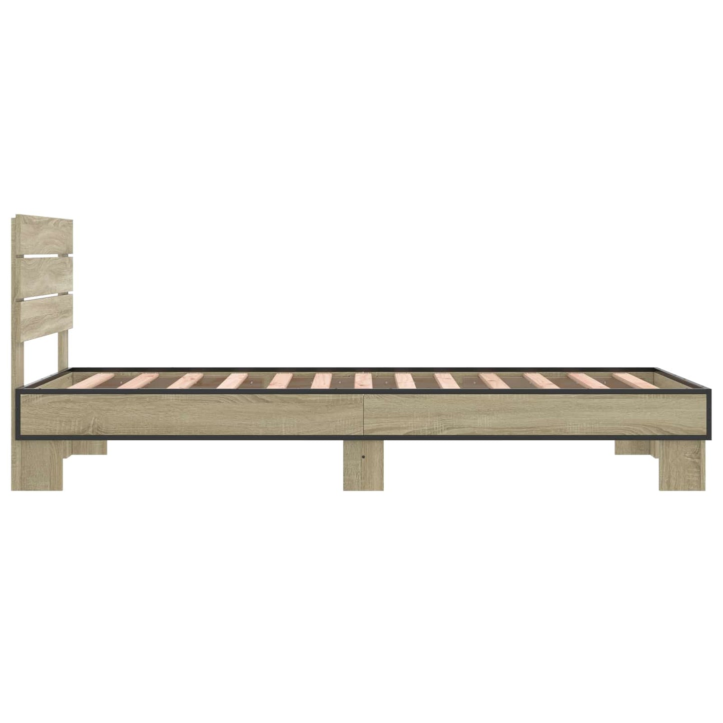 Sengestamme med hodegatt Sonoma eik 80 x 200 cm Konstruert tre