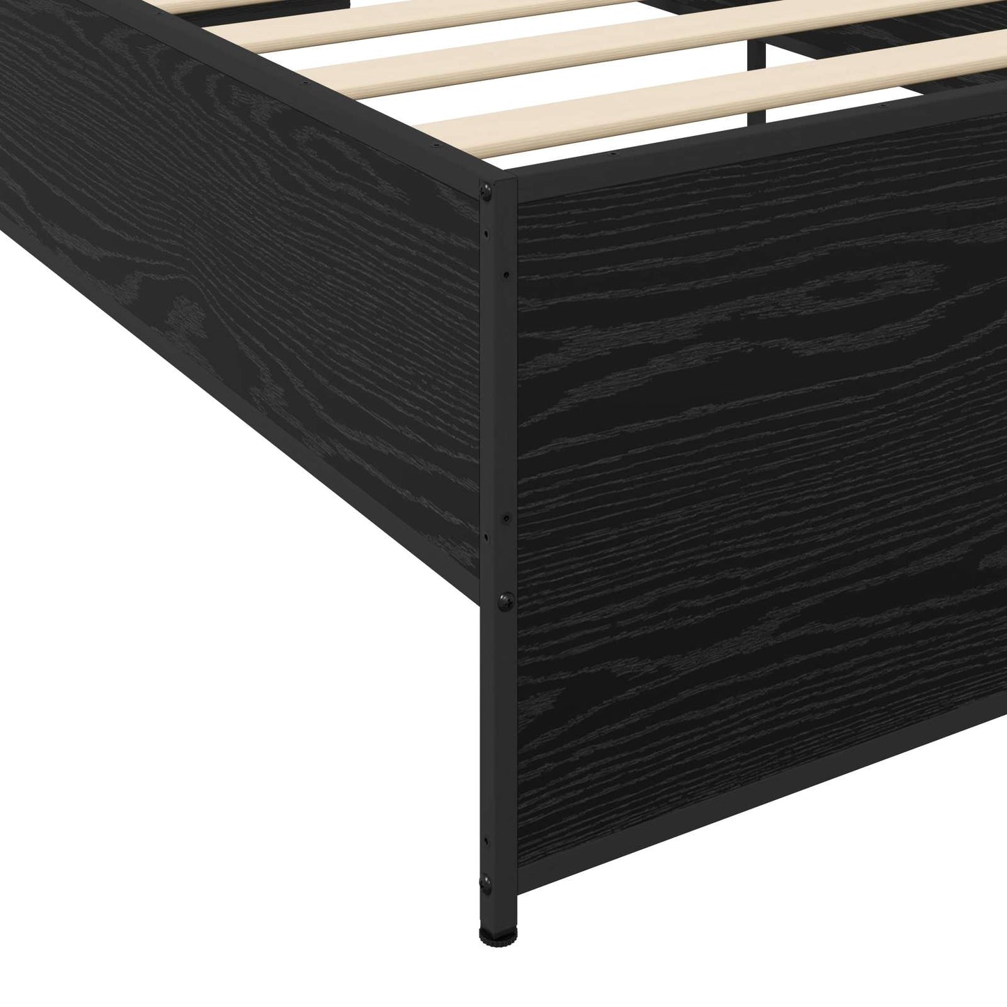 Sengestamme Svart eik 80 x 200 cm Konstruert tre