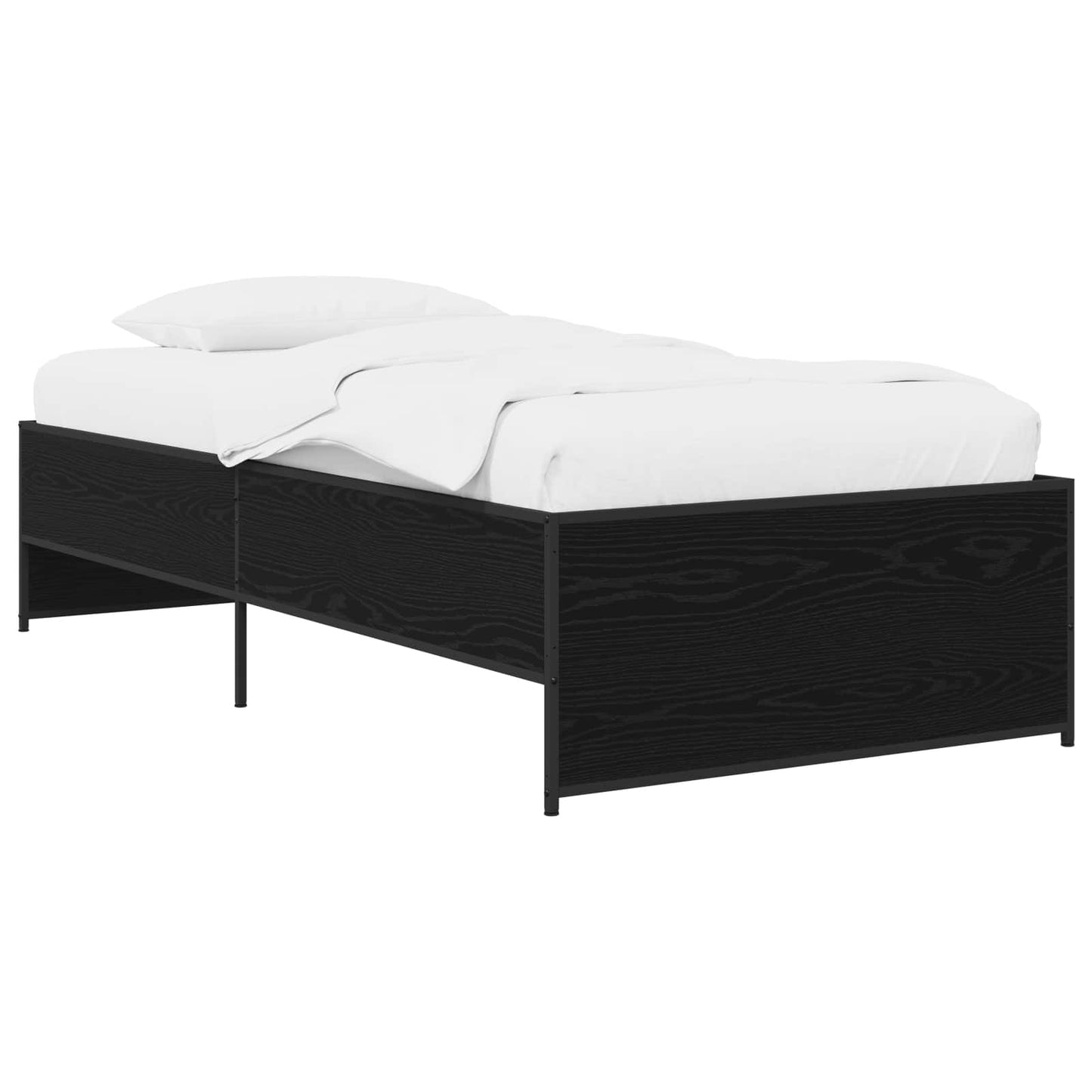 Sengestamme Svart eik 80 x 200 cm Konstruert tre