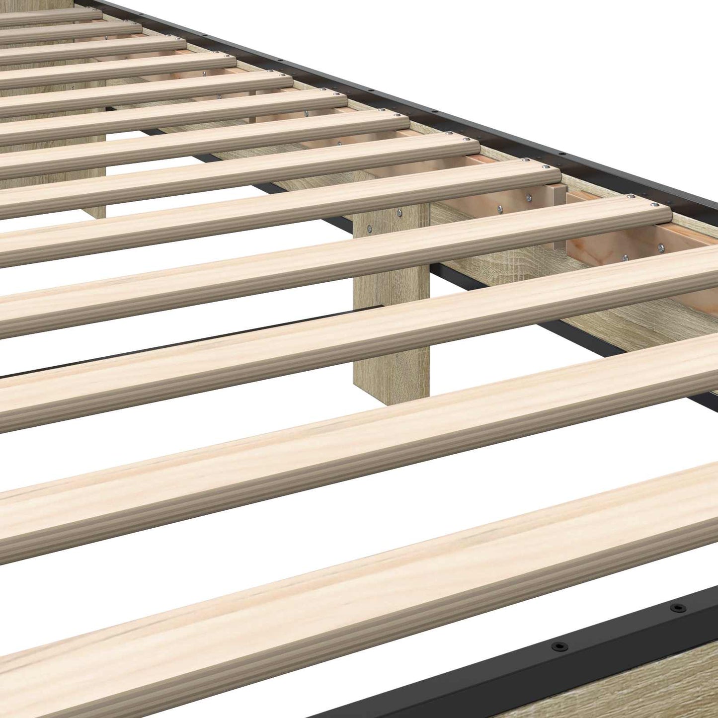 Sengestamme med hodegatt Sonoma eik 80 x 200 cm Konstruert tre