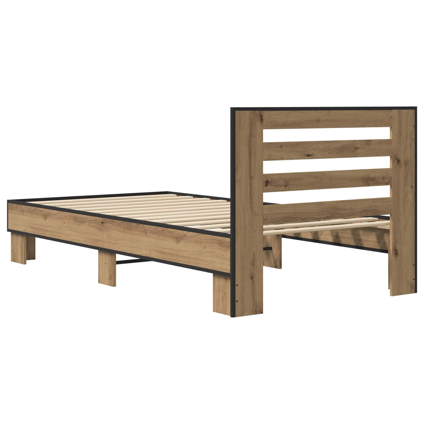 Sengestamme med hodegatt Artisan eik 80 x 200 cm Konstruert tre