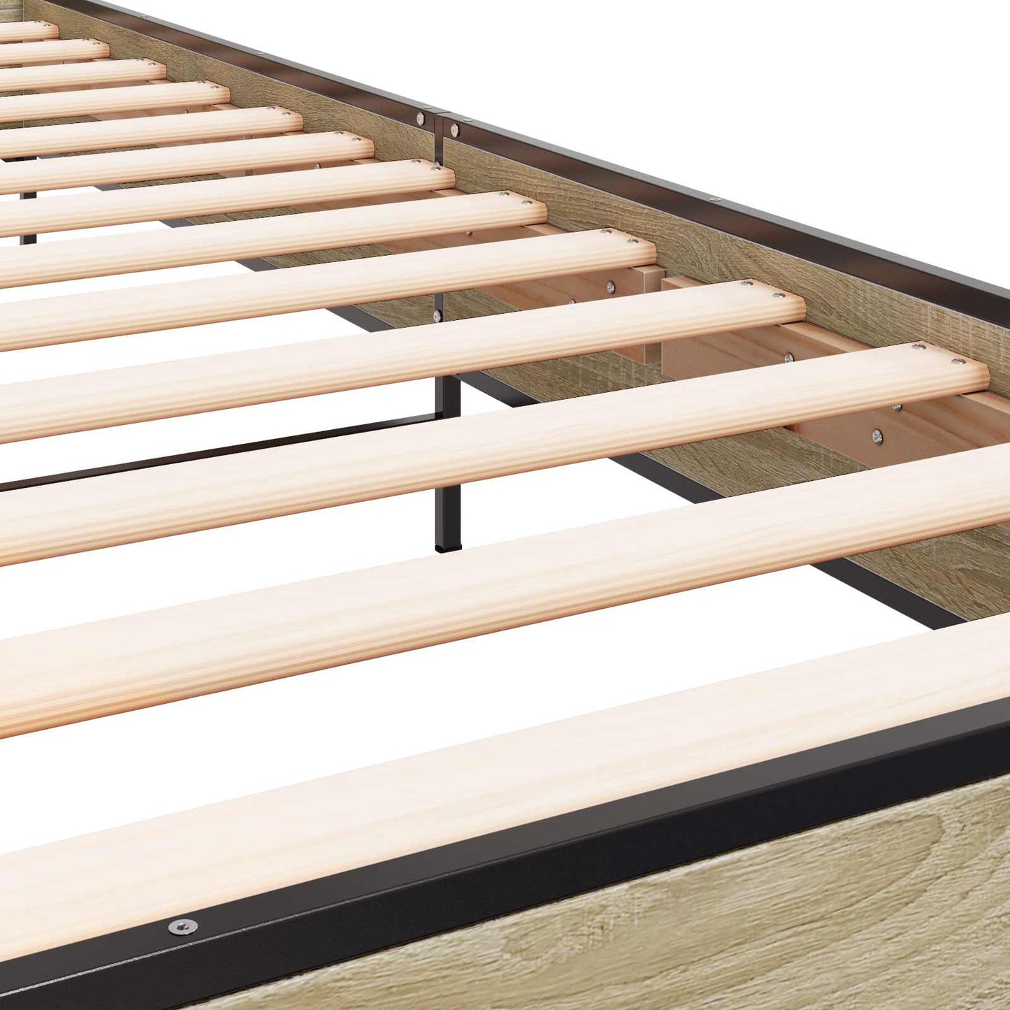 Sengestamme med hodegatt Sonoma eik 80 x 200 cm Konstruert tre