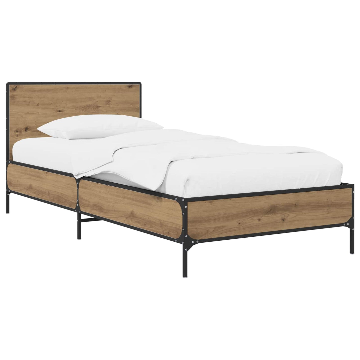 Sengestamme med hodegatt Artisan eik 80 x 200 cm Konstruert tre