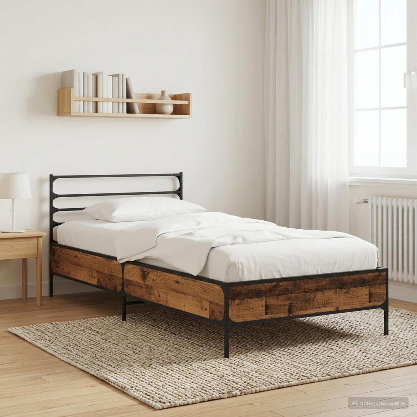 Sengestamme Gammelt tre 80 x 200 cm Konstruert tre