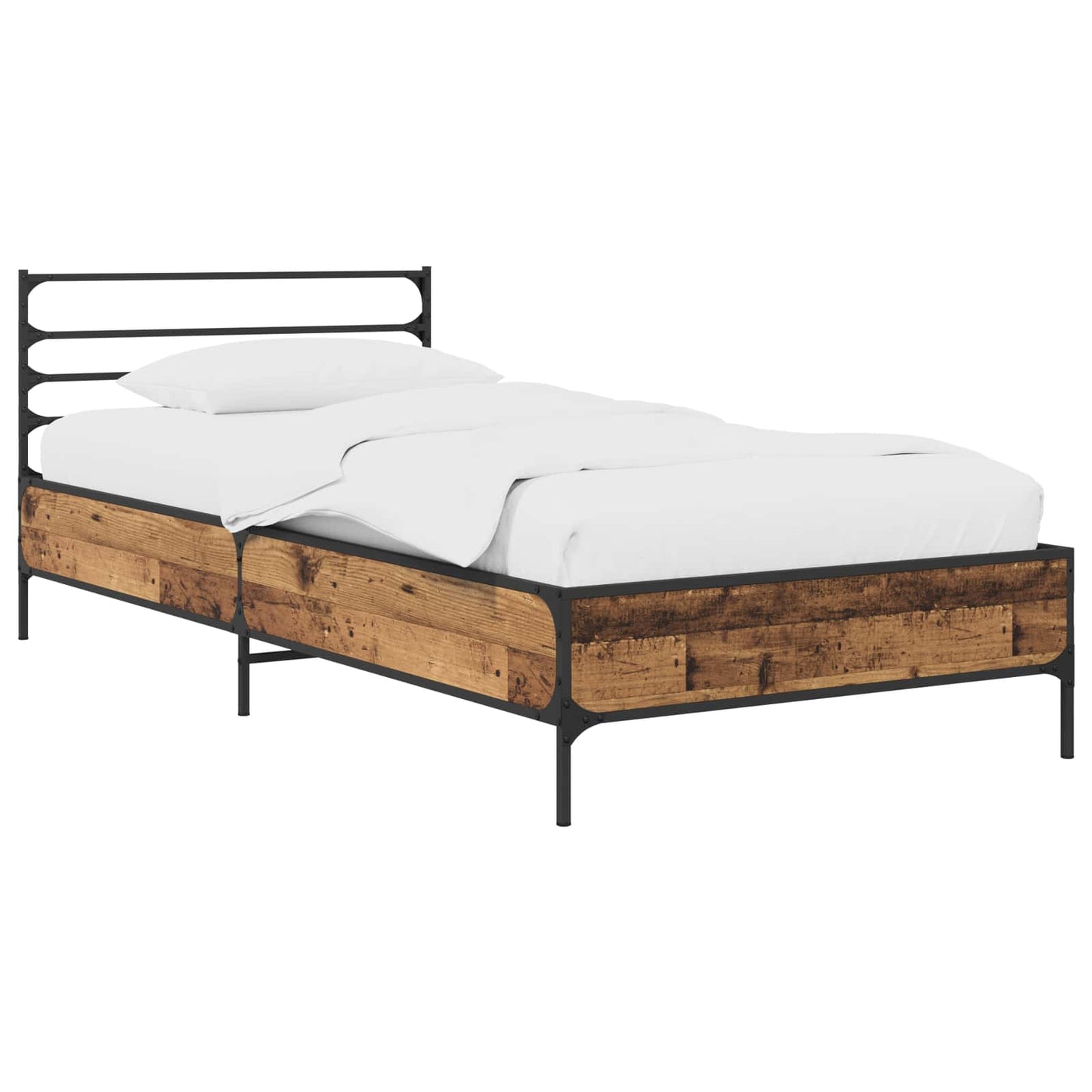 Sengestamme Gammelt tre 80 x 200 cm Konstruert tre
