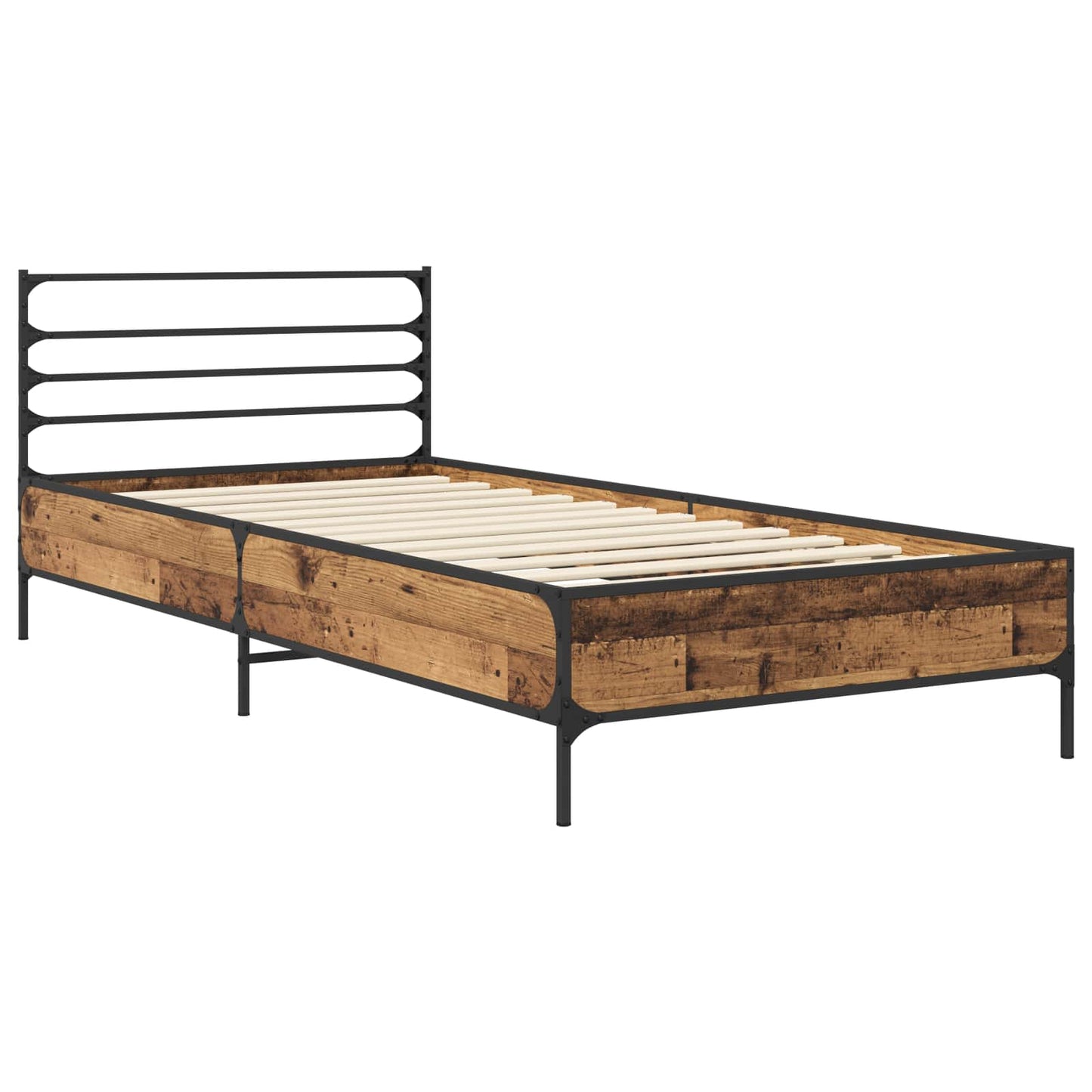 Sengestamme Gammelt tre 80 x 200 cm Konstruert tre