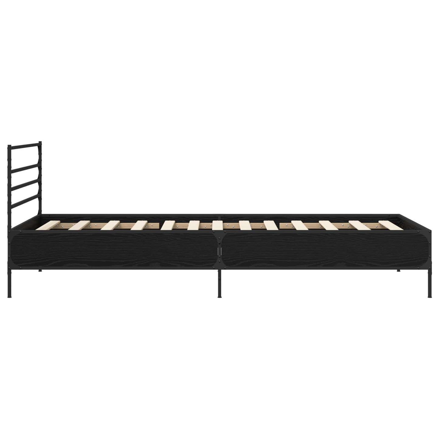 Sengestamme Svart eik 80 x 200 cm Konstruert tre