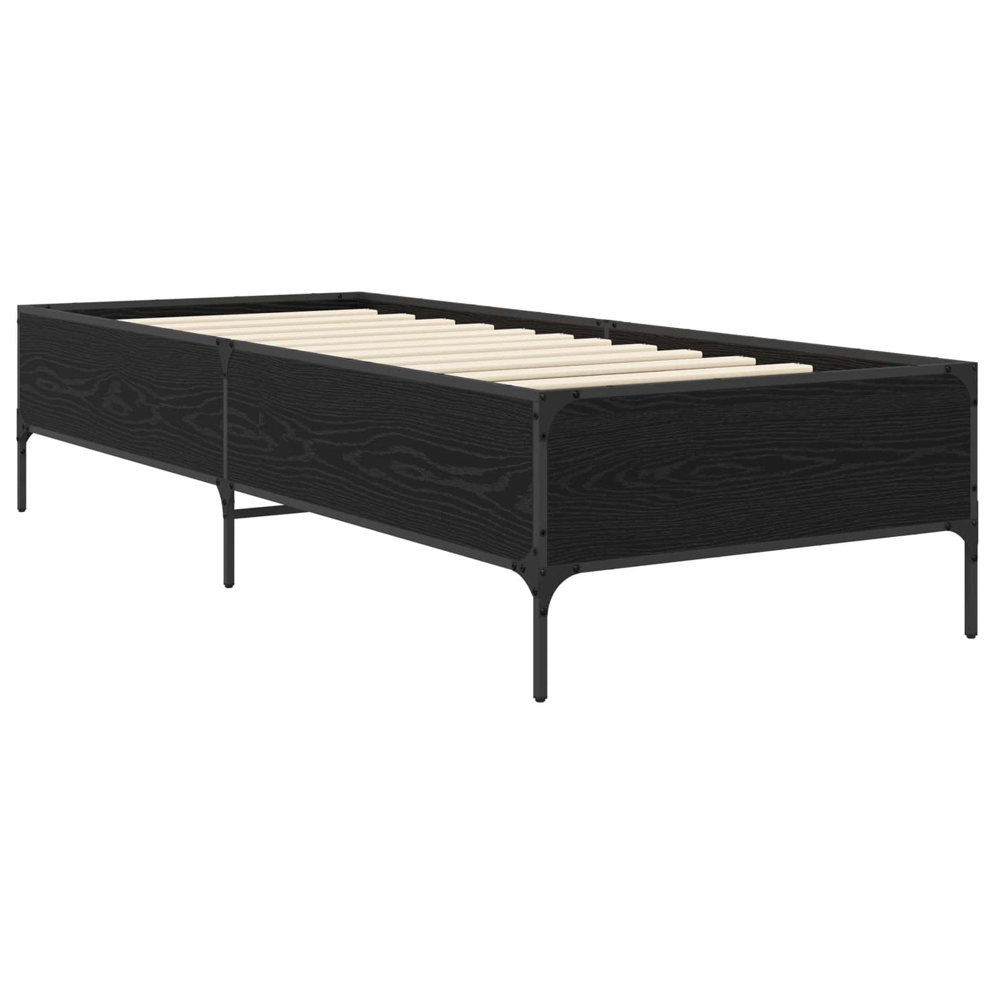 Sengestamme Svart eik 80 x 200 cm Konstruert tre