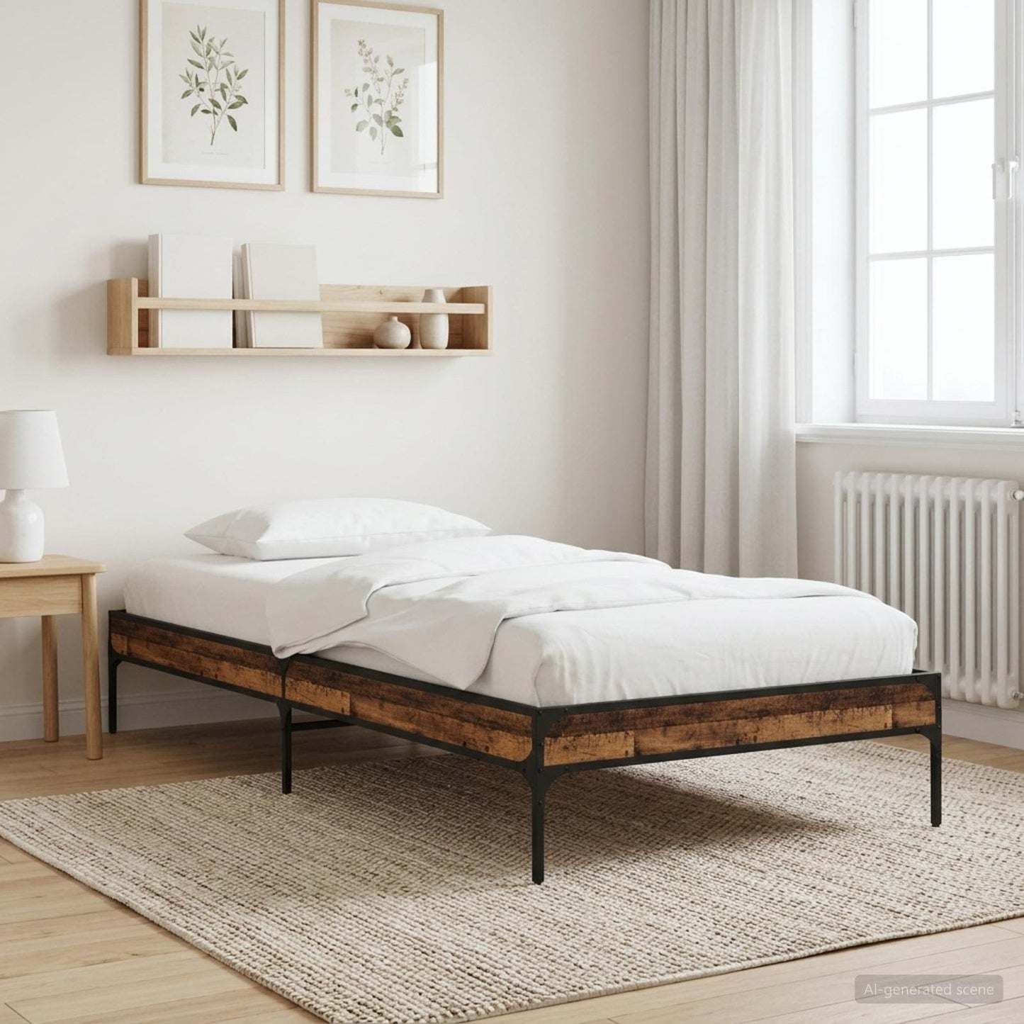 Sengestamme Gammelt tre 80 x 200 cm Konstruert tre