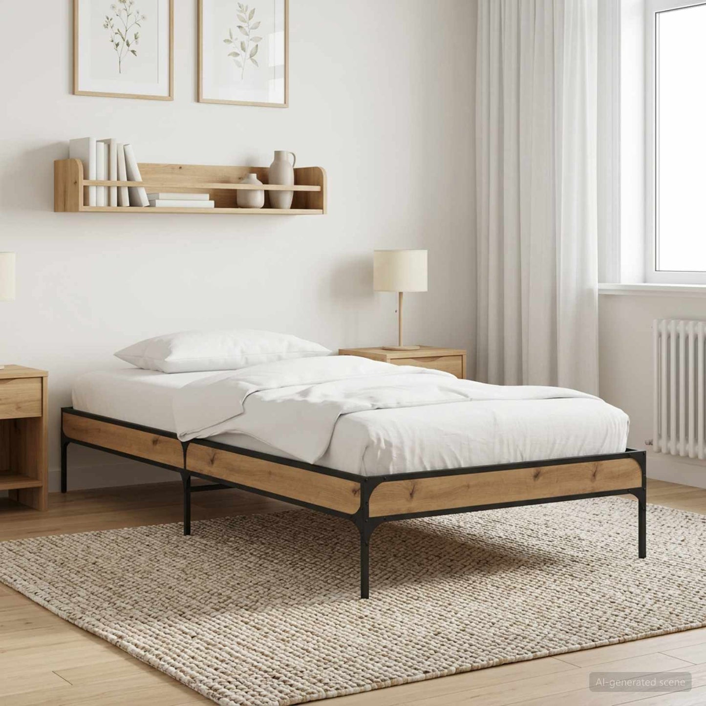 Sengestamme Artisan eik 80 x 200 cm Konstruert tre