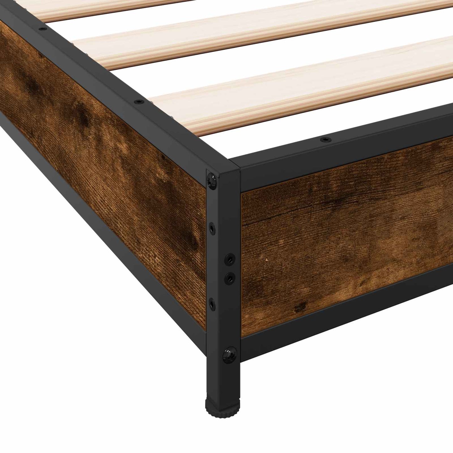 Sengestamme Røkt Eik 80 x 200 cm Konstruert tre