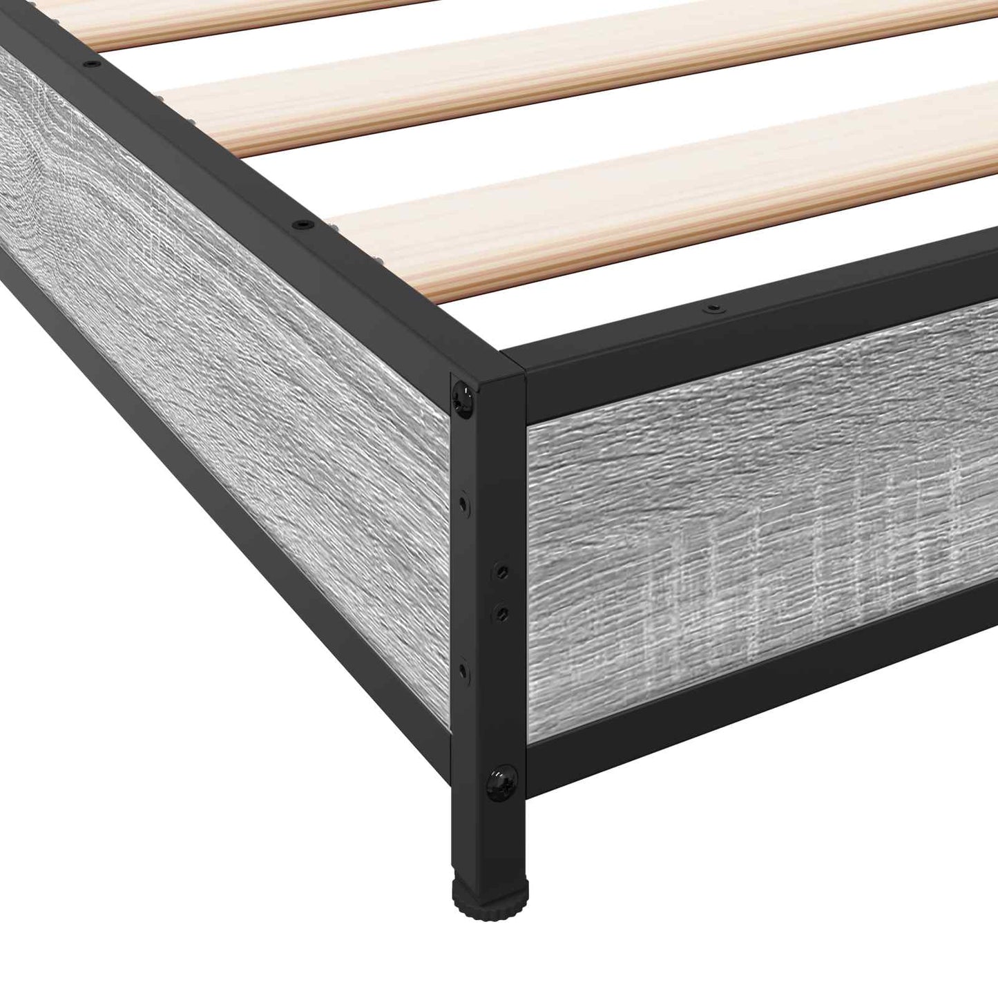 Sengestamme Grå Sonoma 80 x 200 cm Konstruert tre