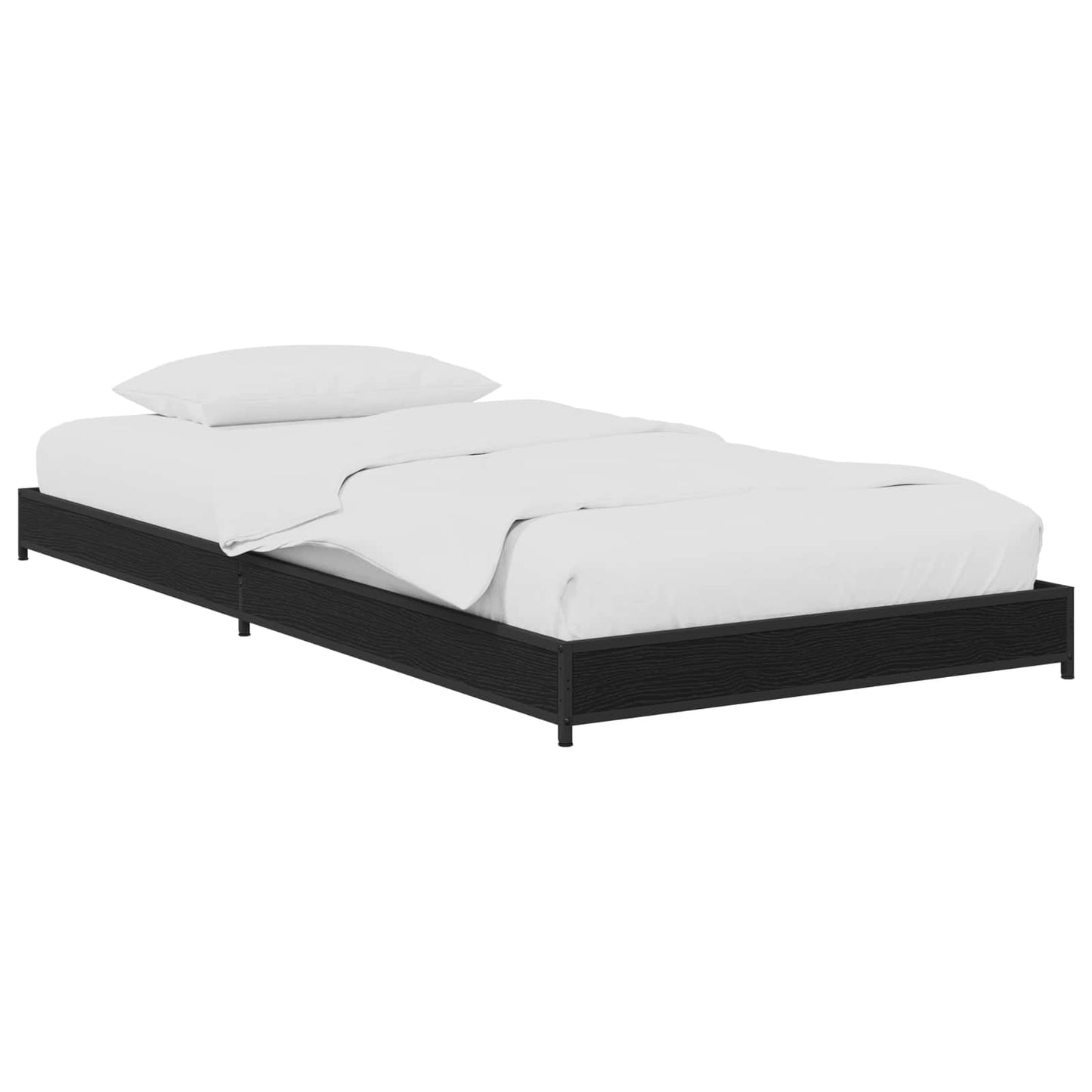 Sengestamme Svart eik 80 x 200 cm Konstruert tre