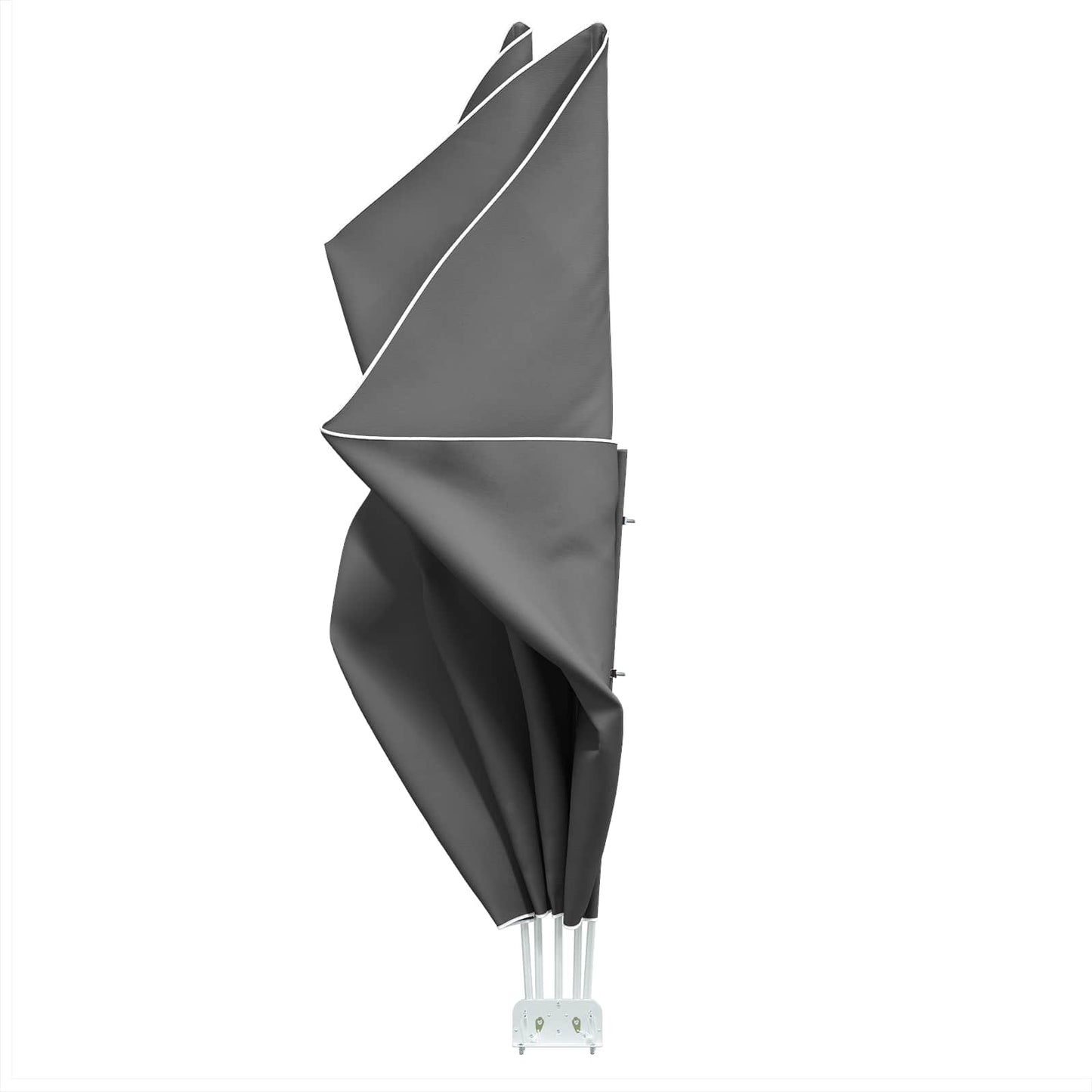 Balkong privat skjerm 240 x 160 cm Polyester Rektangulær