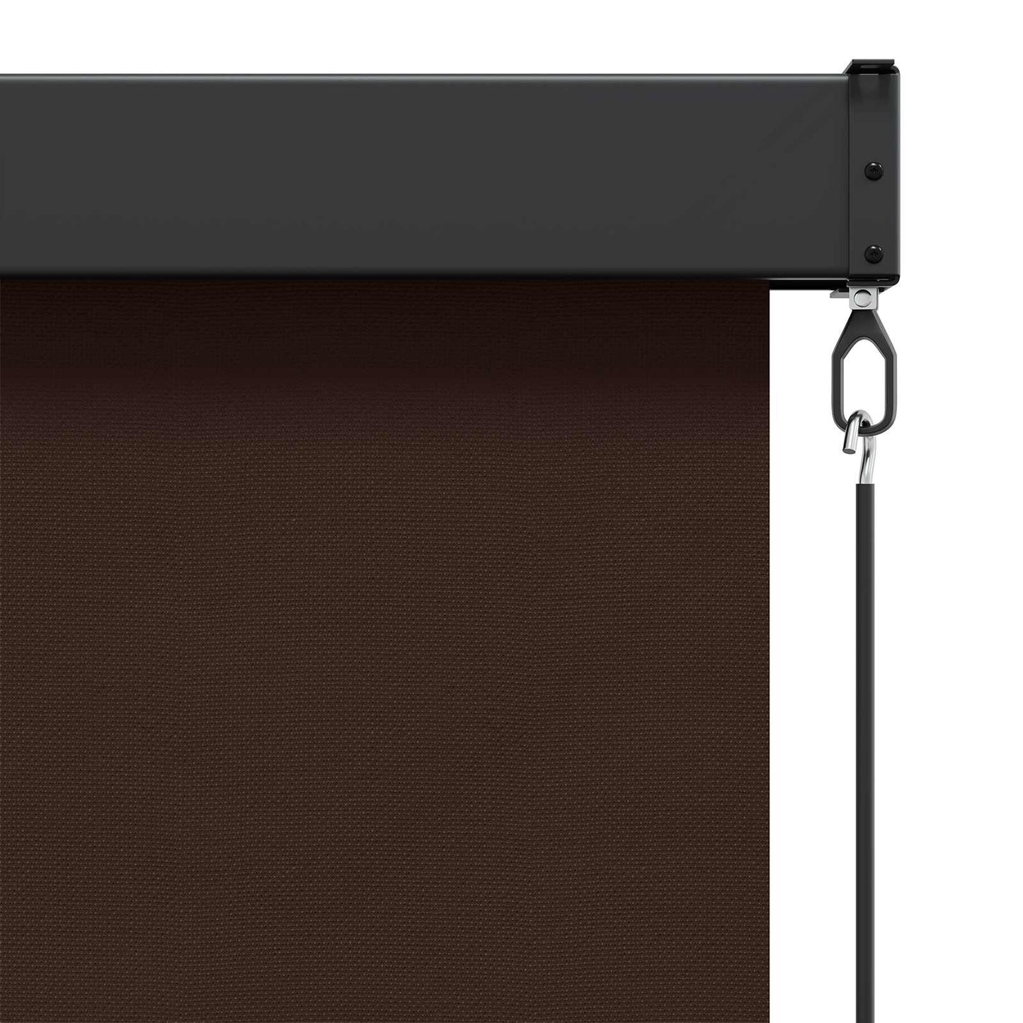 Rullegardin Brun 80 x 250 cm Stoff og Aluminium
