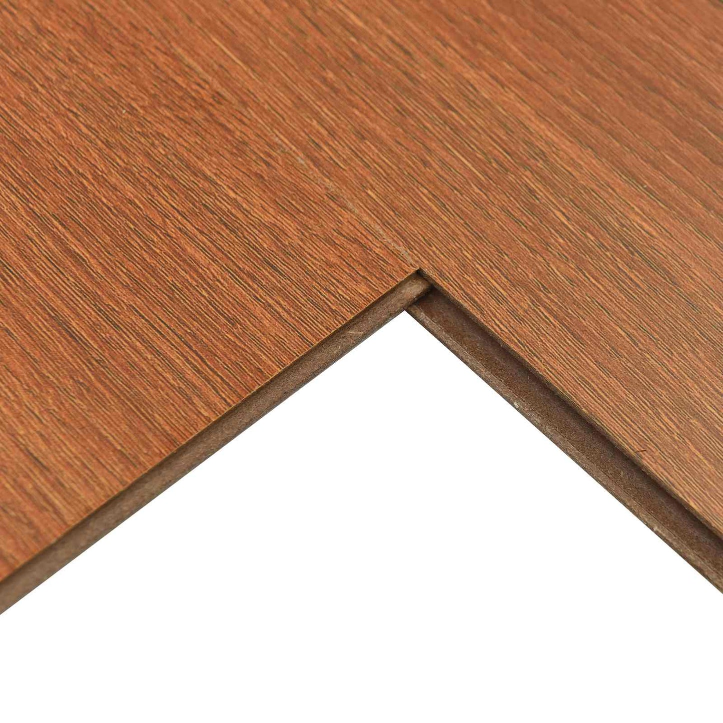 Laminatgulv 5 pcs HonningBrun 101 x 20 x 0,8 cm Konstruert tre