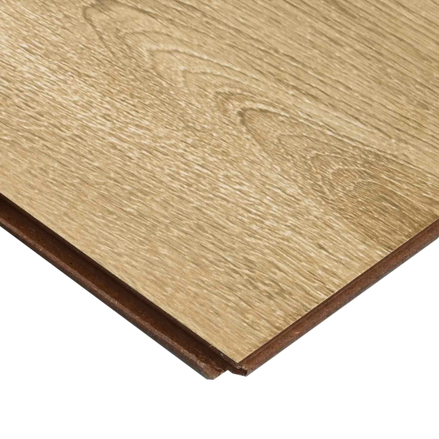 Laminatgulv 5 pcs Rustikk Brun 101 x 20 x 0,8 cm Konstruert tre