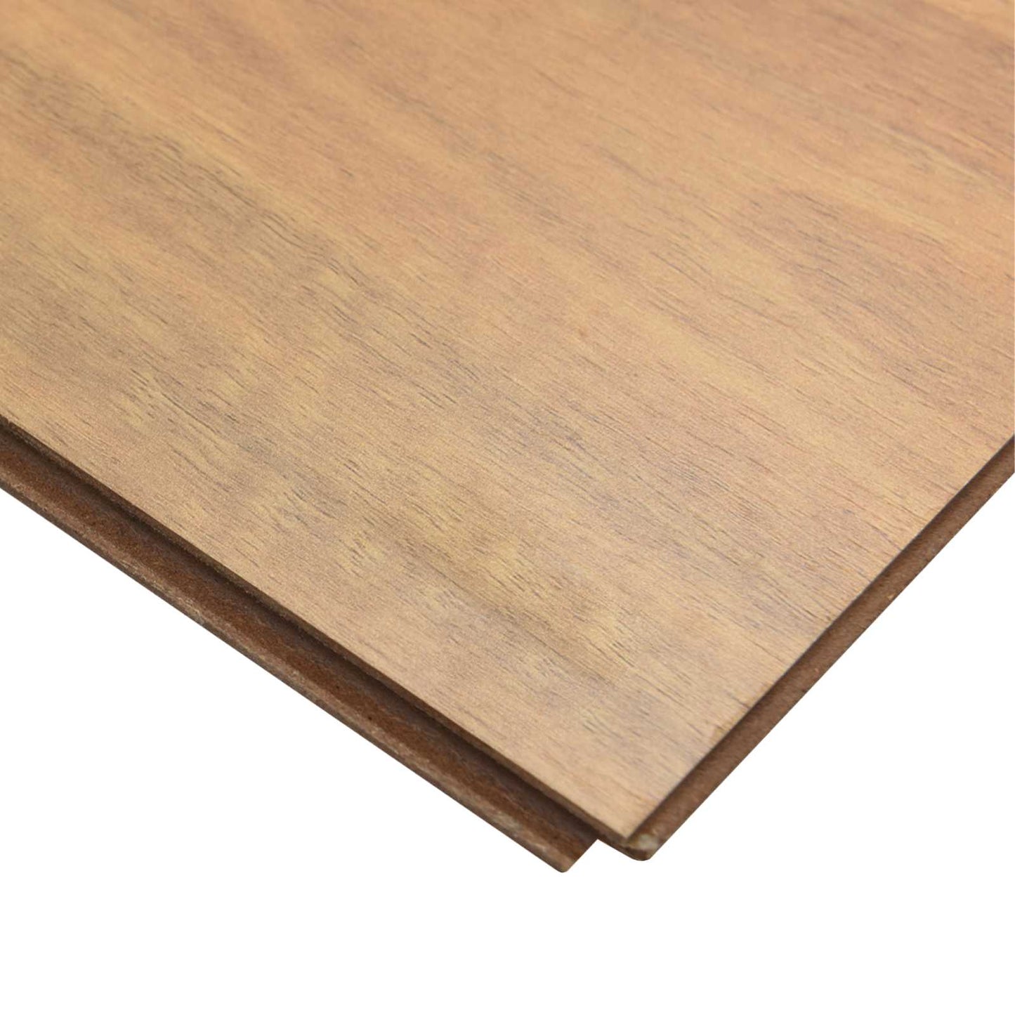 Laminatgulv 15 pcs Mørk valnøtt 101 x 20 x 0,8 cm