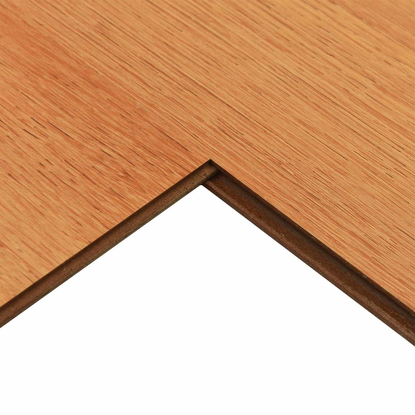Laminatgulv 15 pcs Beige 101 x 20 x 0,8 cm Konstruert tre