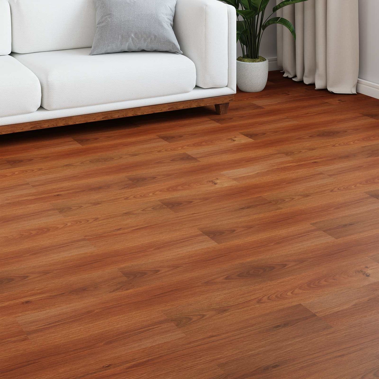 Laminatgulv HonningBrun 101 x 20 x 0,8 cm 15 pcs Konstruert tre
