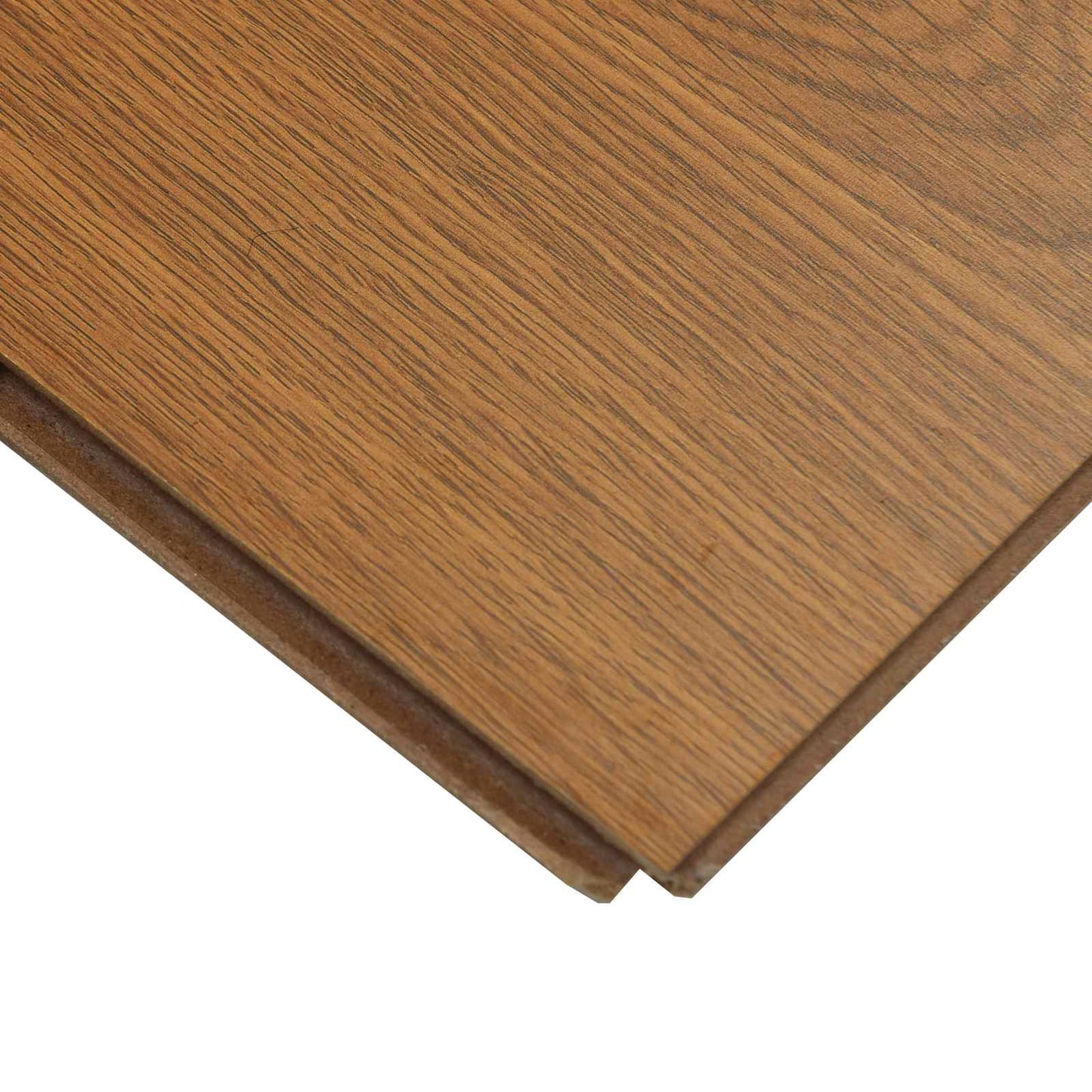Laminatgulv 15 pcs Gylden gul 101 x 20 x 0,8 cm Konstruert tre