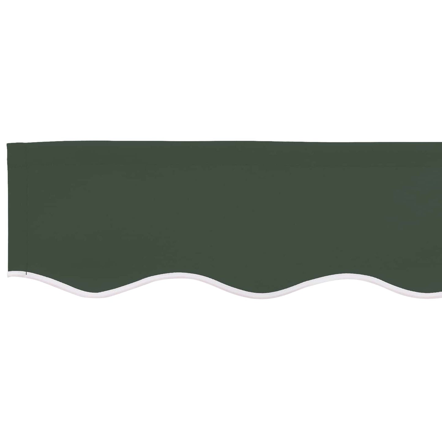 Reserveduk til markise Mørkegrønn 5 × 3,5 m Polyester