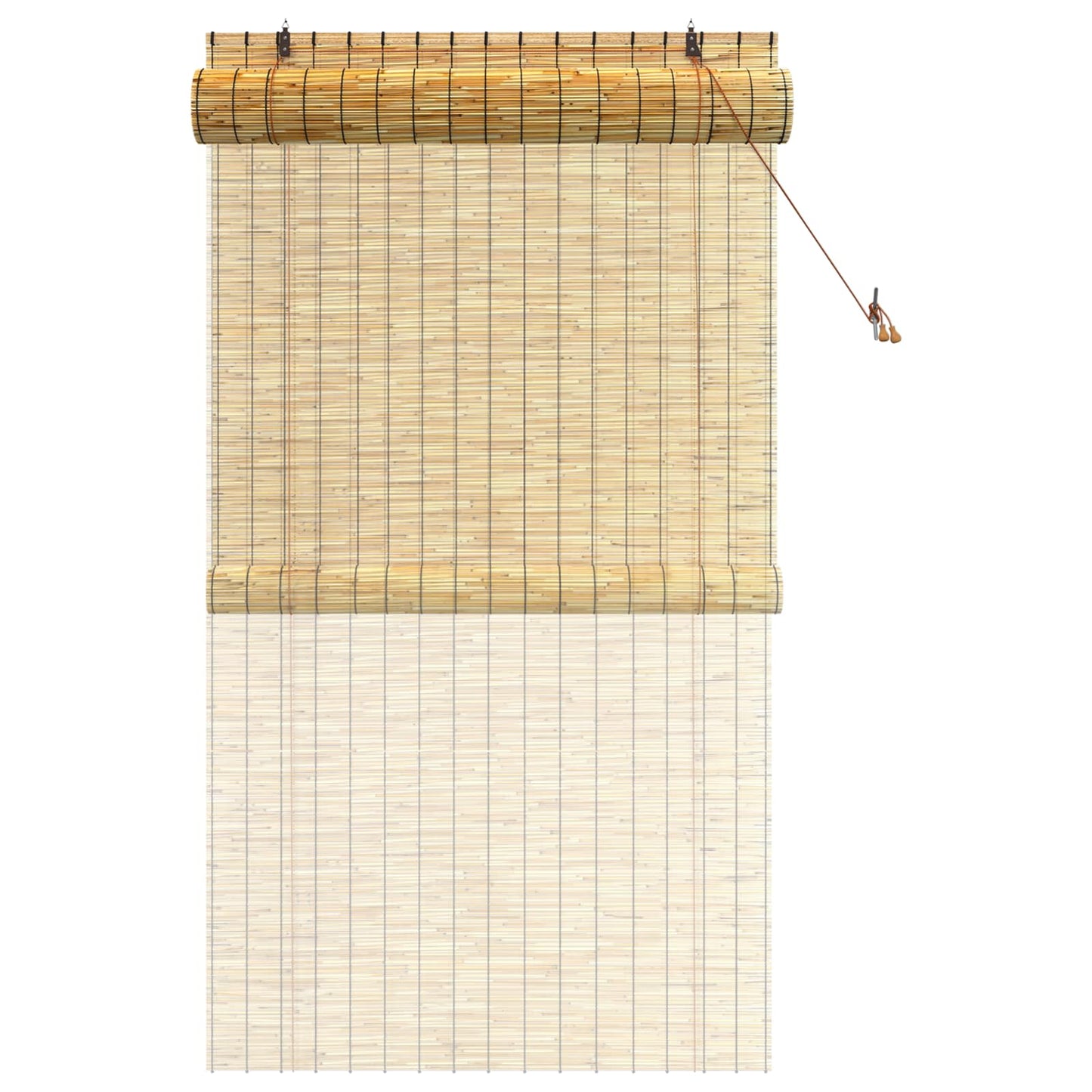 Rullegardin Naturlig 120 x 220 cm Siv