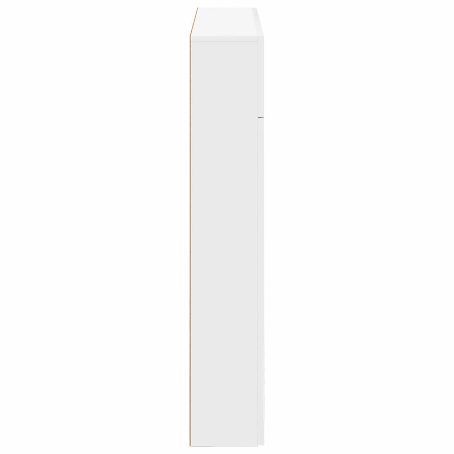Peisramme Hvit 102 x 18 x 100,5 cm Konstruert tre