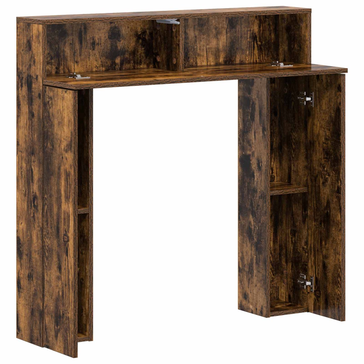 Peisramme Røkt Eik 102 x 18 x 100,5 cm Konstruert tre