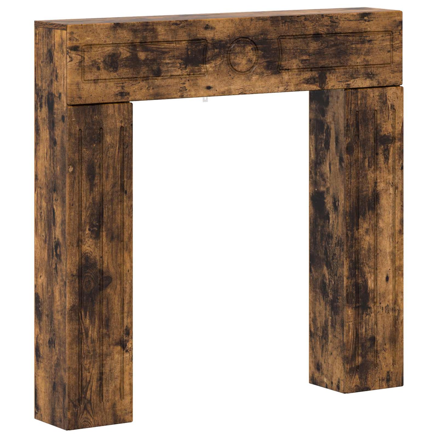 Peisramme Røkt Eik 102 x 18 x 100,5 cm Konstruert tre