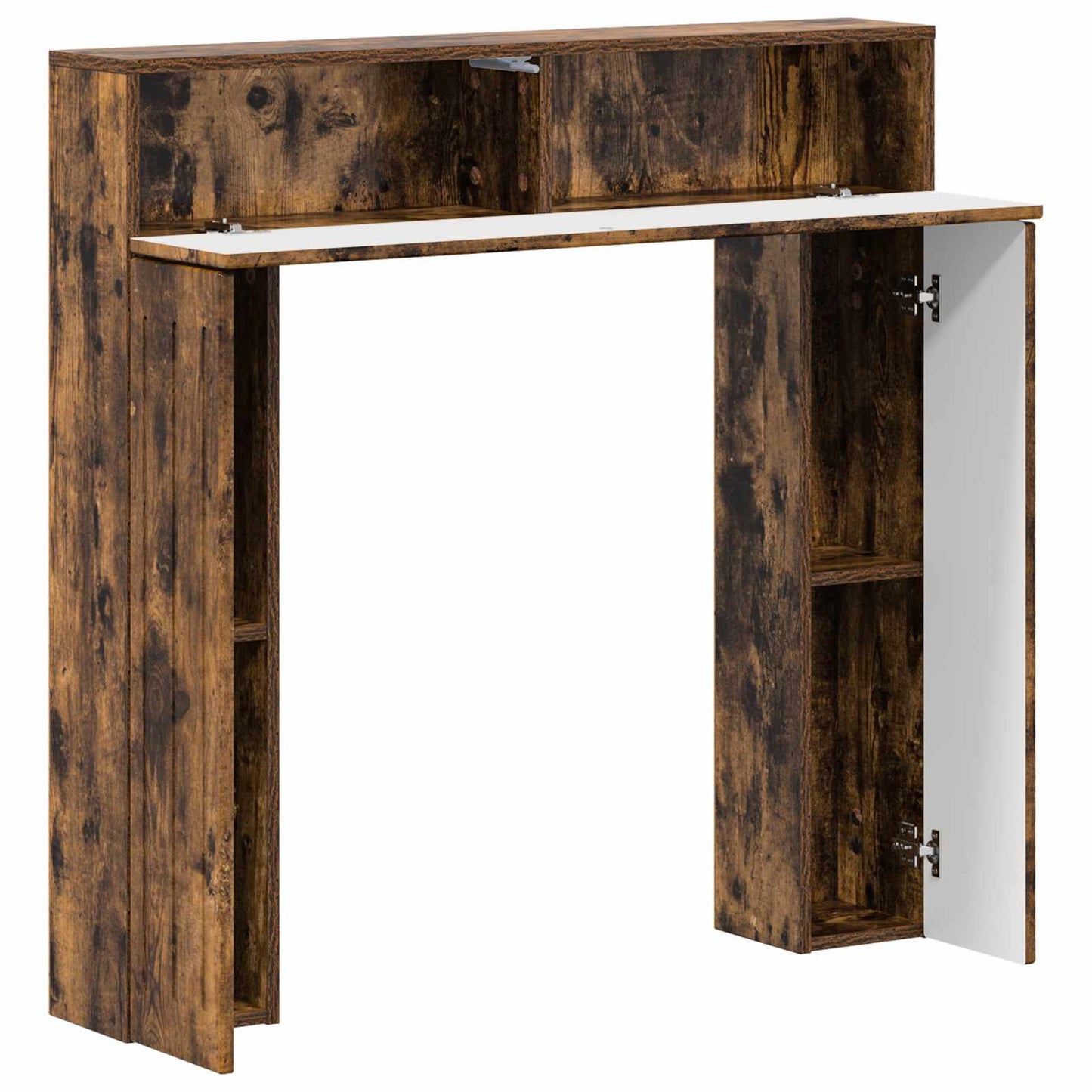 Peisramme Røkt Eik 102 x 18 x 100,5 cm Konstruert tre
