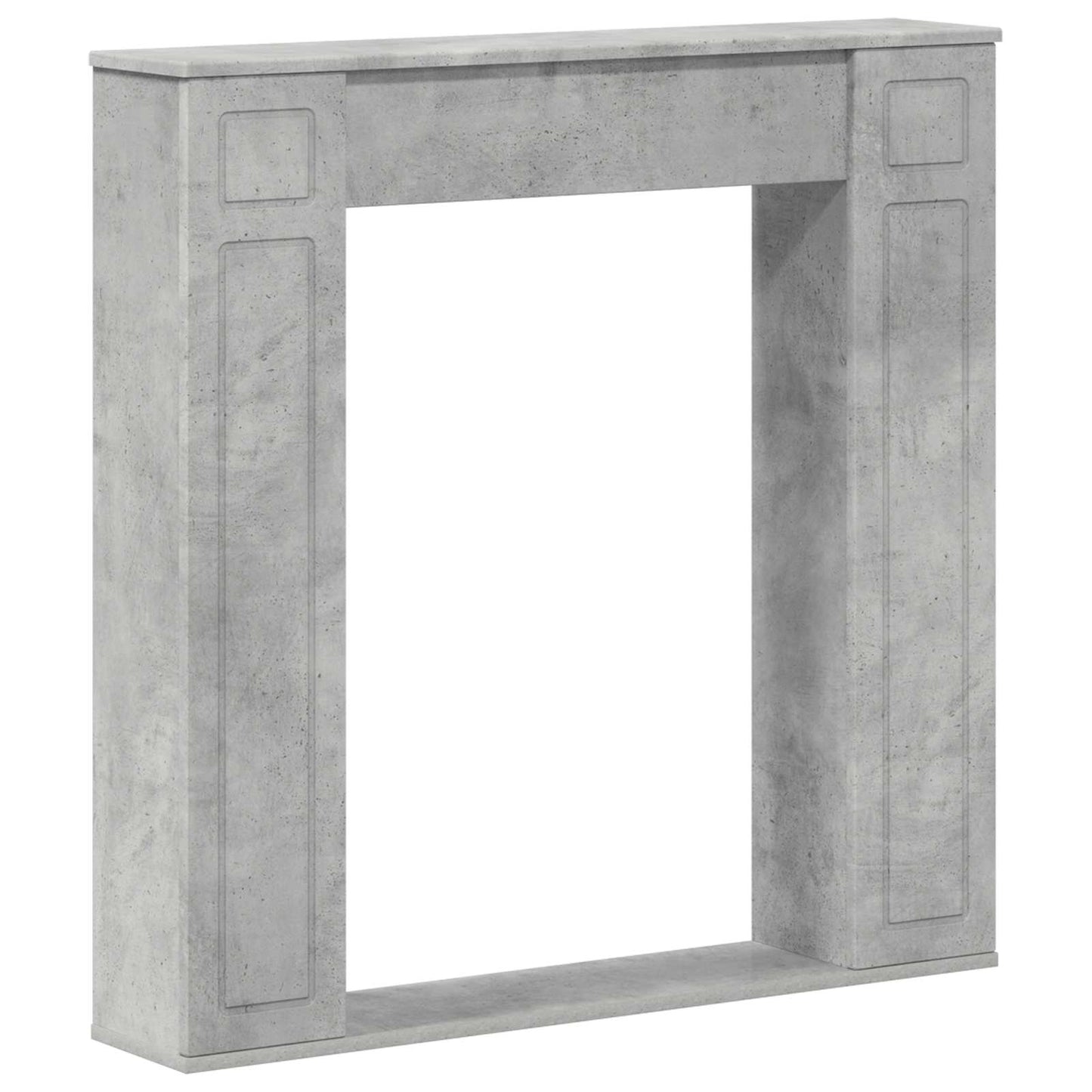 Peisramme Betonggrå 100 x 20 x 100 cm Konstruert tre
