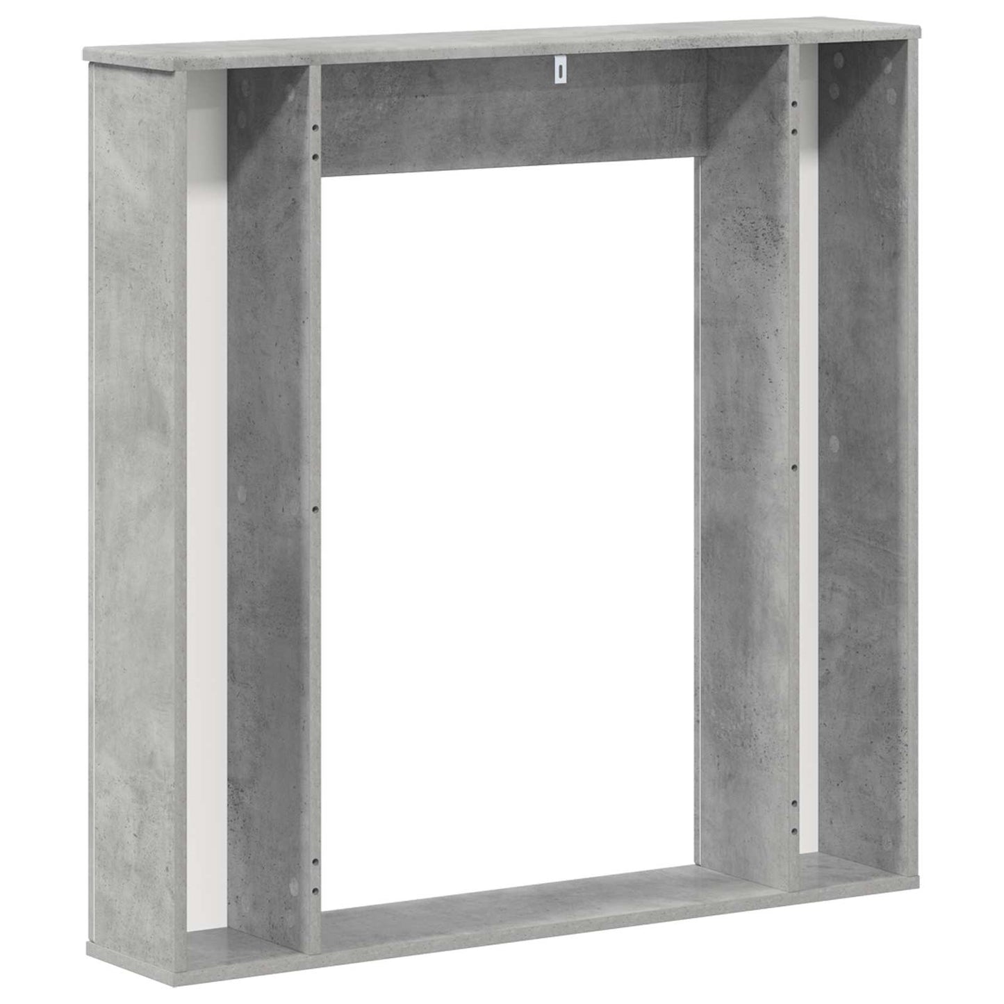 Peisramme Betonggrå 100 x 20 x 100 cm Konstruert tre