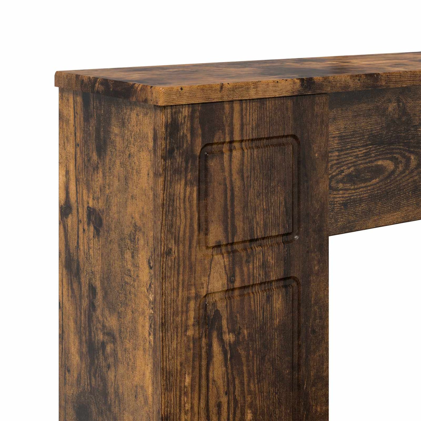 Peisramme Røkt Eik 100 x 20 x 100 cm Konstruert tre