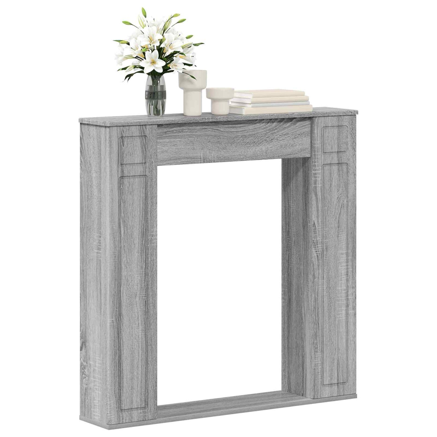 Peisramme Grå Sonoma 100 x 20 x 100 cm Konstruert tre