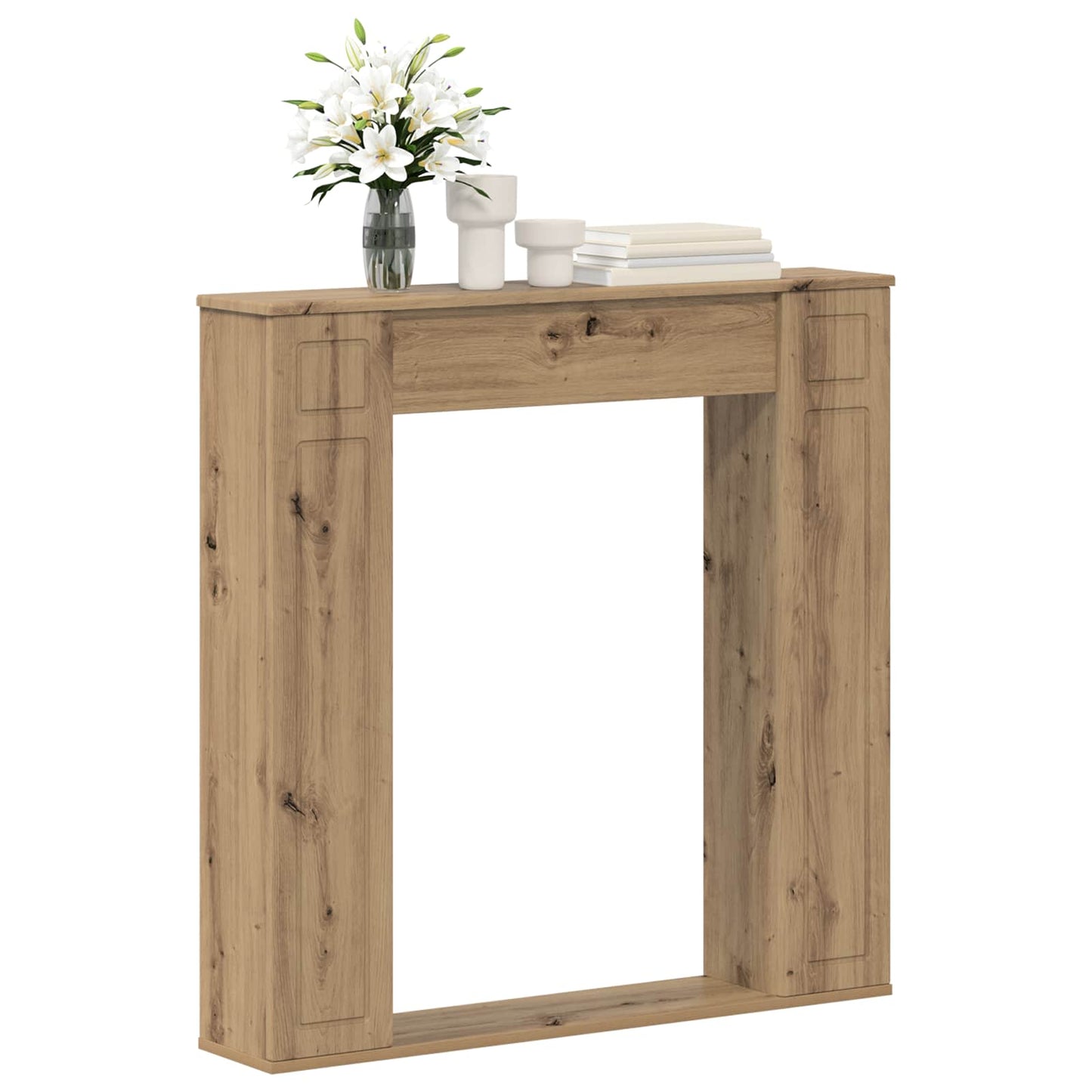 Peisramme Artisan eik 100 x 20 x 100 cm Konstruert tre