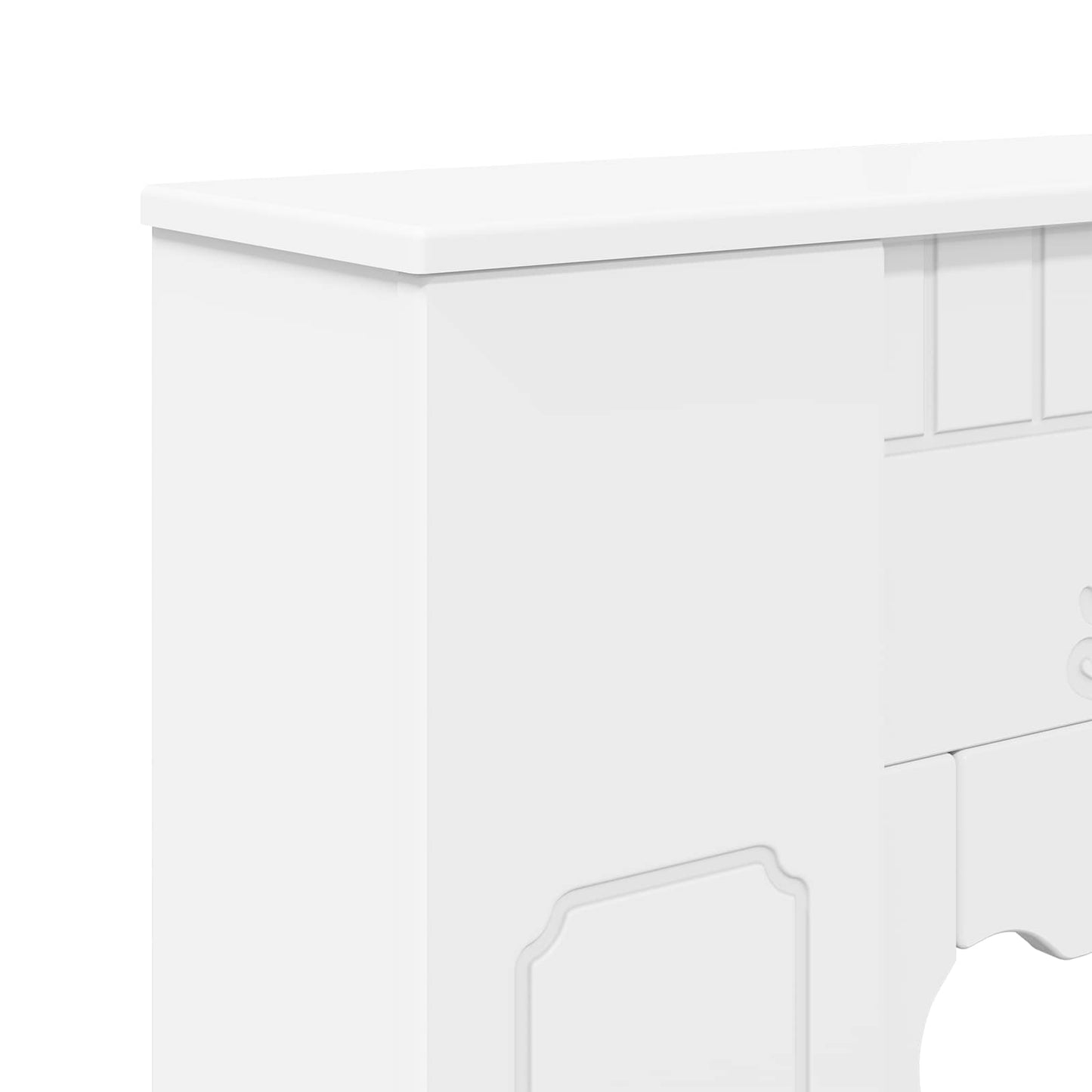 Peisramme Hvit 93 x 20 x 89 cm Konstruert tre