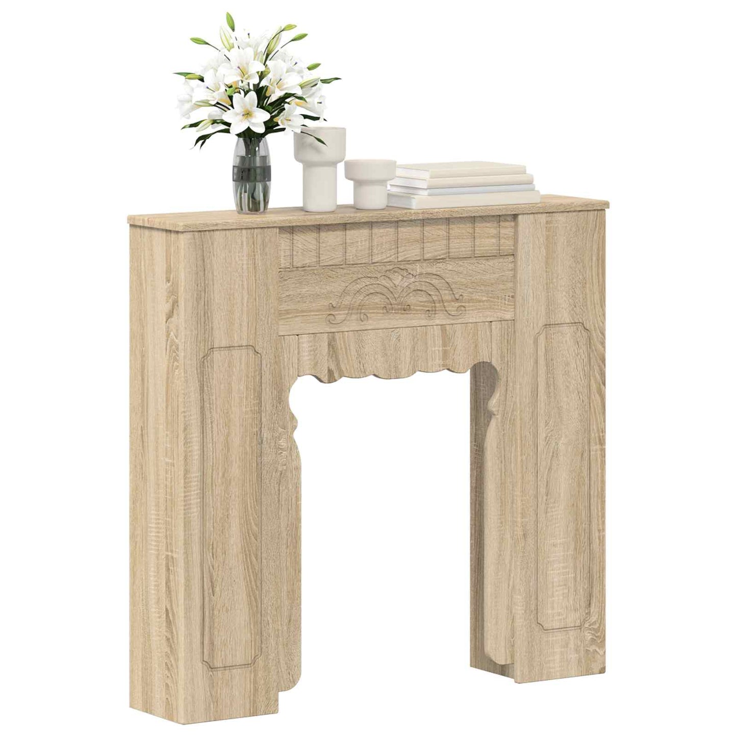 Peisramme Sonoma eik 93 x 20 x 89 cm Konstruert tre