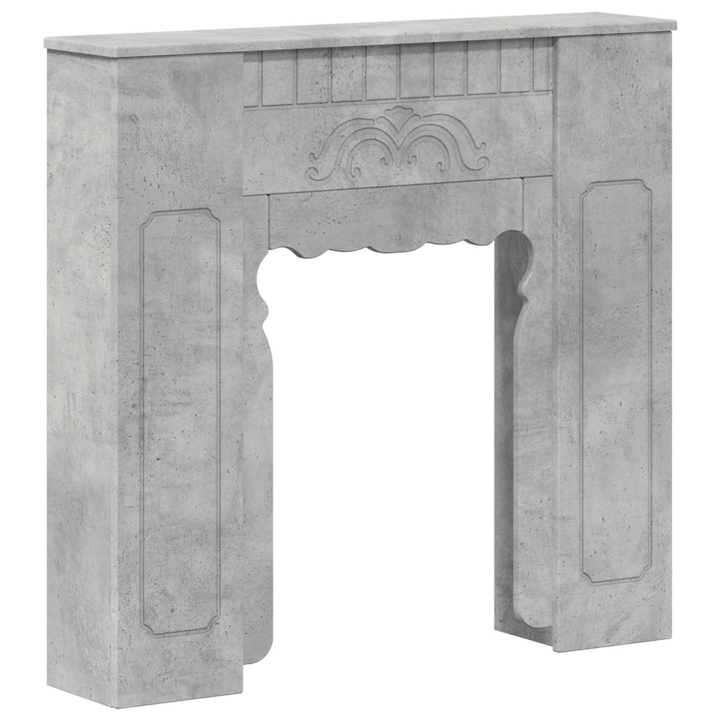 Peisramme Betonggrå 93 x 20 x 89 cm Konstruert tre